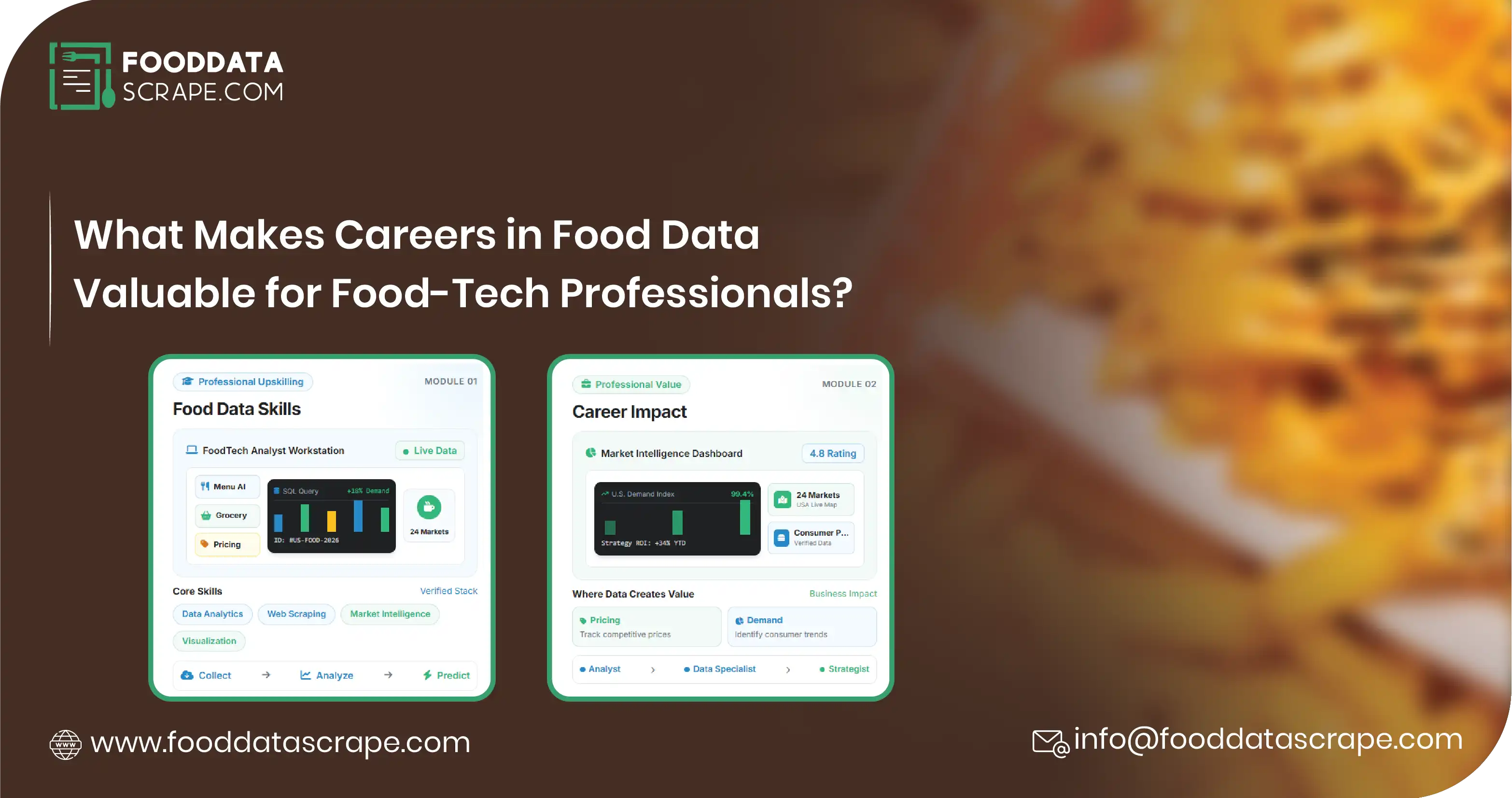 Careers in Food Data Driving Remote Opportunities in Product Data and Specification Management for Modern Food Industry Professionals and Analysts.